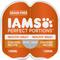 Show in main carousel: Iams Perfect Portions Healthy Adult Chicken Recipe Pate Grain-Free Wet Cat Food Trays, 2.6-oz tray, case of 24 twin-packs slide 1 of 11