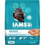 Iams Proactive Health Indoor Weight & Hairball Care Chicken & Turkey Recipe Dry Cat Food, 22-lb bag