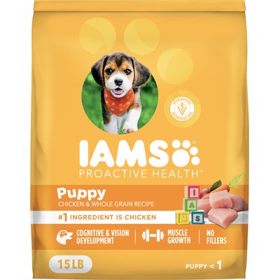 Iams Iams Proactive Health Smart Puppy with Real Chicken Dry Dog Food, 30-lb bundle