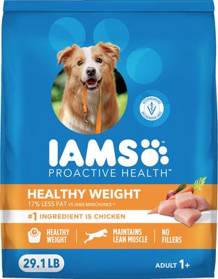 Show full view: Iams MiniChunks Small Kibble + ProActive Health Healthy Weight Dry Dog Food slide 6 of 9