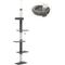 Show in main carousel: PAWZ Road 95 to 107-in Adjustable Polyester Floor-to-Ceiling Cat Tree Tower, Gray slide 2 of 9