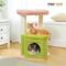Show in main carousel: PAWZ Road 26.8-in Polyester Cat Tree Tower & Condo, Large Perch, Pink, Small slide 2 of 10