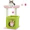 Show in main carousel: PAWZ Road 26.8-in Polyester Cat Tree Tower & Condo, Large Perch, Pink, Small slide 1 of 10