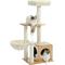 Show in main carousel: PAWZ Road Indoor 43-in Polyester Modern Cat Tree Tower & Condo, Beige slide 2 of 8