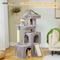 Show in main carousel: PAWZ Road Multi-Level 41-in Polyester Cat Tree Tower with Double Condos, Large, Gray slide 8 of 9
