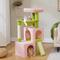 Show in main carousel: PAWZ Road Multi-Level 41-in Polyester Cat Tree Tower with Double Condos, Large, Pink slide 1 of 9