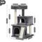 Show in main carousel: PAWZ Road Multi-Level 34-in Polyester Cat Tree Tower with Double Condos, Medium, Gray slide 2 of 8