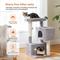 Show in main carousel: PAWZ Road Indoor 32-in Polyester Cat Tree Tower & 2 Cozy Condos, Medium, Gray slide 4 of 8
