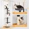 Show in main carousel: PAWZ Road 95 to 107-in Adjustable Polyester Floor-to-Ceiling Cat Tree Tower, Gray slide 5 of 9