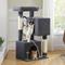Show in main carousel: PAWZ Road Indoor 44-in Polyester Cat Tree Tower & 2 Cozy Condos, Large, Dark Gray slide 3 of 9