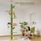 Show in main carousel: PAWZ Road 87 to 100-in Adjustable Polyester Floor-to-Ceiling Cactus Cat Tree with 4.1-in Robust Scratcher, Green slide 6 of 9