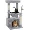 Show in main carousel: PAWZ Road Indoor 33-in Polyester Cat Tree Tower with Large Condo, Gray slide 1 of 11