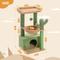 Show in main carousel: PAWZ Road Indoor 33-in Polyester Cat Tree Tower with Large Condo, Cactus Green slide 2 of 11