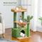 Show in main carousel: PAWZ Road Indoor 33-in Polyester Cat Tree Tower with Large Condo, Cactus Green slide 3 of 11