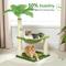 Show in main carousel: PAWZ Road 28-in Polyester Cat Tree Tower with Sisal Scratching Posts, Small, Green slide 8 of 10