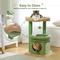 Show in main carousel: PAWZ Road 26.8-in Polyester Cat Tree Tower & Condo, Large Perch, Green, Small slide 9 of 10