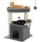Show in main carousel: PAWZ Road 26.8-in Polyester Cat Tree Tower & Condo, Large Perch, Gray, Medium slide 7 of 9