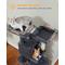 Show in main carousel: PAWZ Road Indoor 52.4-in Polyester Tall Cat Tree Tower & 2 Condos, Dark Gray slide 4 of 7