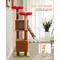 Show in main carousel: PAWZ Road Indoor 52.4-in Polyester Tall Cat Tree Tower & 2 Condos, Brown slide 6 of 8