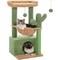 Show in main carousel: PAWZ Road Indoor 33-in Polyester Cat Tree Tower with Large Condo, Cactus Green slide 1 of 11