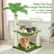 Show in main carousel: PAWZ Road 28-in Polyester Cat Tree Tower with Sisal Scratching Posts, Small, Green slide 3 of 10