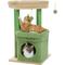 Show in main carousel: PAWZ Road 26.8-in Polyester Cat Tree Tower & Condo, Large Perch, Green, Small slide 1 of 10
