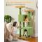 Show in main carousel: PAWZ Road Indoor 52.4-in Polyester Tall Cat Tree Tower & 2 Condos, Green slide 4 of 7