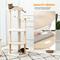 Show in main carousel: PAWZ Road Indoor 49-in Polyester Modern Cat Tree Tower, Medium, Wood Beige slide 7 of 10