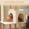 Show in main carousel: PAWZ Road 53-in Polyester Wood Cat Tree & Large Perch, Condo, Medium, Beige slide 6 of 8