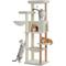 Show in main carousel: PAWZ Road 73-in Polyester Wood Cat Tree & Perch, Condo, Beige, Large slide 9 of 10