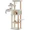 Show in main carousel: PAWZ Road 73-in Polyester Wood Cat Tree & Perch, Condo, Beige, Large slide 6 of 10