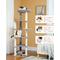 Show in main carousel: PAWZ Road Indoor 61-in Tall Polyester Cat Tree Tower, Large, Gray slide 5 of 10