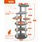 Show in main carousel: PAWZ Road Indoor 61-in Tall Polyester Cat Tree Tower, Large, Gray slide 3 of 10