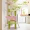 Show in main carousel: PAWZ Road 47.2-in Polyester Flower Cat Tree with Large Metal Hammock & Condo, Medium, Green slide 7 of 10