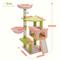 Show in main carousel: PAWZ Road 47.2-in Polyester Flower Cat Tree with Large Metal Hammock & Condo, Medium, Green slide 2 of 10