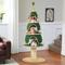 Show in main carousel: PAWZ Road 51.2-in Polyester Modern Cat Tree with Thick Scratch Post & 3 Condos, Green slide 9 of 10