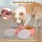 Show in main carousel: UPSKY 304 Metal Dual Food & Water Functional Stainless Steel Anti-Skid Dog & Cat Bowl Set with Lids, Pink slide 7 of 10