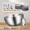 Show in main carousel: UPSKY 304 Metal Dual Food & Water Functional Stainless Steel Anti-Skid Dog & Cat Bowl Set with Lids, Grey slide 3 of 10