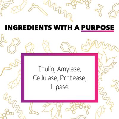 Show full view: InClover Optagest Plant Based Prebiotics & Digestive Enzymes Supplement for Dogs & Cats, 14-gm box slide 3 of 9