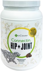 InClover Canine Connectin Hip & Joint Soft Chews Supplement for Dogs, 300 count