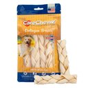 Pet Factory CareChewz Collagen 6 to 7-inch Skinny Braided Sticks Natural Flavored Chewy Dog Treats, 5 count