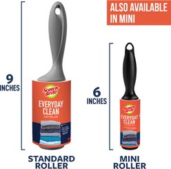 Scotch-Brite Everyday Clean Lint Roller Twin Pack, 100 sheets, 2 count slide 2 of 8