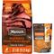 Show in main carousel: Merrick Real Texas Beef + Sweet Potato Recipe Grain-Free Adult Dry Food + Instinct Freeze-Dried Raw Boost Mixers Grain-Free Gut Health Recipe Dog Food Topper slide 1 of 10