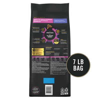 Show full view: Purina Pro Plan Adult Sensitive Skin & Stomach Lamb & Rice Formula Dry Cat Food, 7-lb bag slide 4 of 14