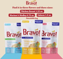 Bravo! Healthy Bites Salmon Freeze-Dried Cat Treats, 1-oz bag slide 2 of 8