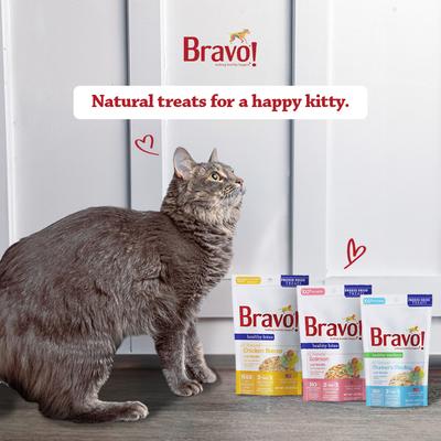 Show full view: Bravo! Healthy Medley Mariner's Medley Freeze-Dried Cat Treats, 0.75-oz bag slide 5 of 11