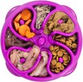 Outward Hound Fun Feeder Interactive Dog Bowl, Purple, 2 cup