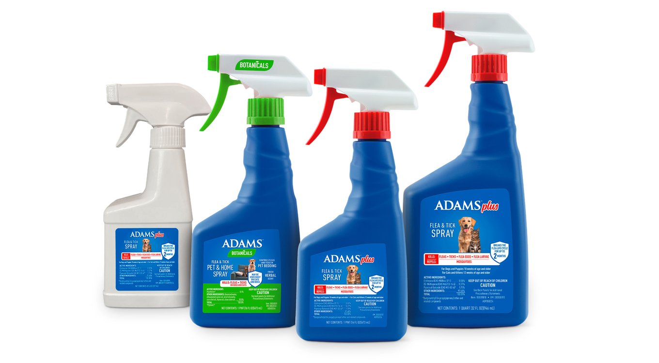 ADAMS Plus Flea & Tick Spray for Dogs & Cats, 32-fl oz bottle - Chewy.com