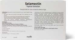 Selamectin Topical Solution For Cats, 5.1-15 lbs (45mg/0.75mL), 6 Doses (6-mos. supply) slide 2 of 4