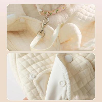 Show full view: NonoPets Ergonomic Hands-Free Soft Front Carrier Sling Dog & Cat Travel Bag, Grey slide 4 of 5